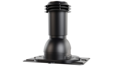 Выход вентиляции канализации с универсальным проходным элементом