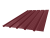 Профнастил с-25 Вишня (RAL3005) 0.45 1 квадратный метр 1165