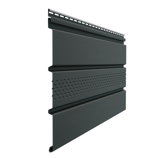 Софит PREMIUM централь. Перфорированный 3,0 м Docke Графит