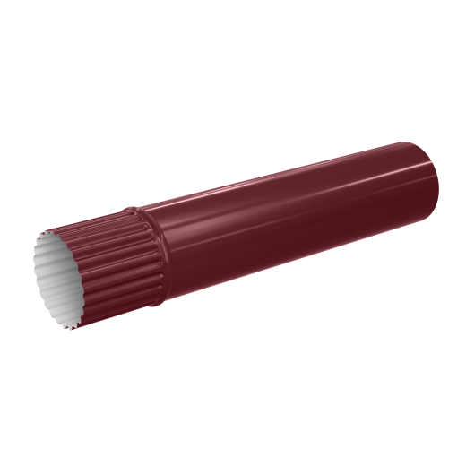 водосточная труба 100 мм Вишня (RAL3005)