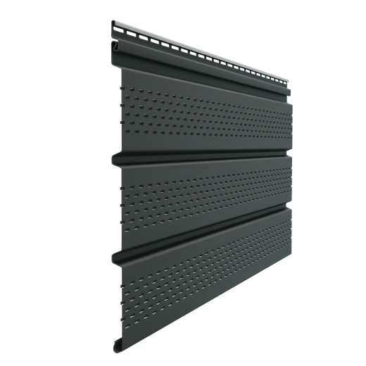 Софит PREMIUM перфорированный 3,0 м Docke Графит