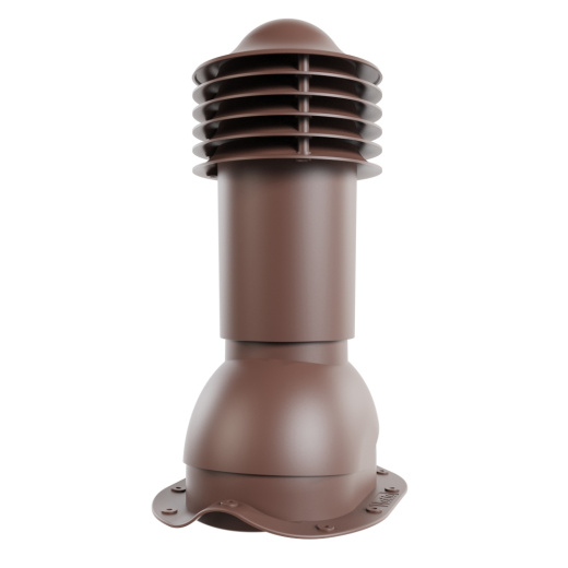 	 Труба вентиляционная для металлочерепицы "Монтеррей" и "Супермонтеррей" Шоколад (RAL 8017)